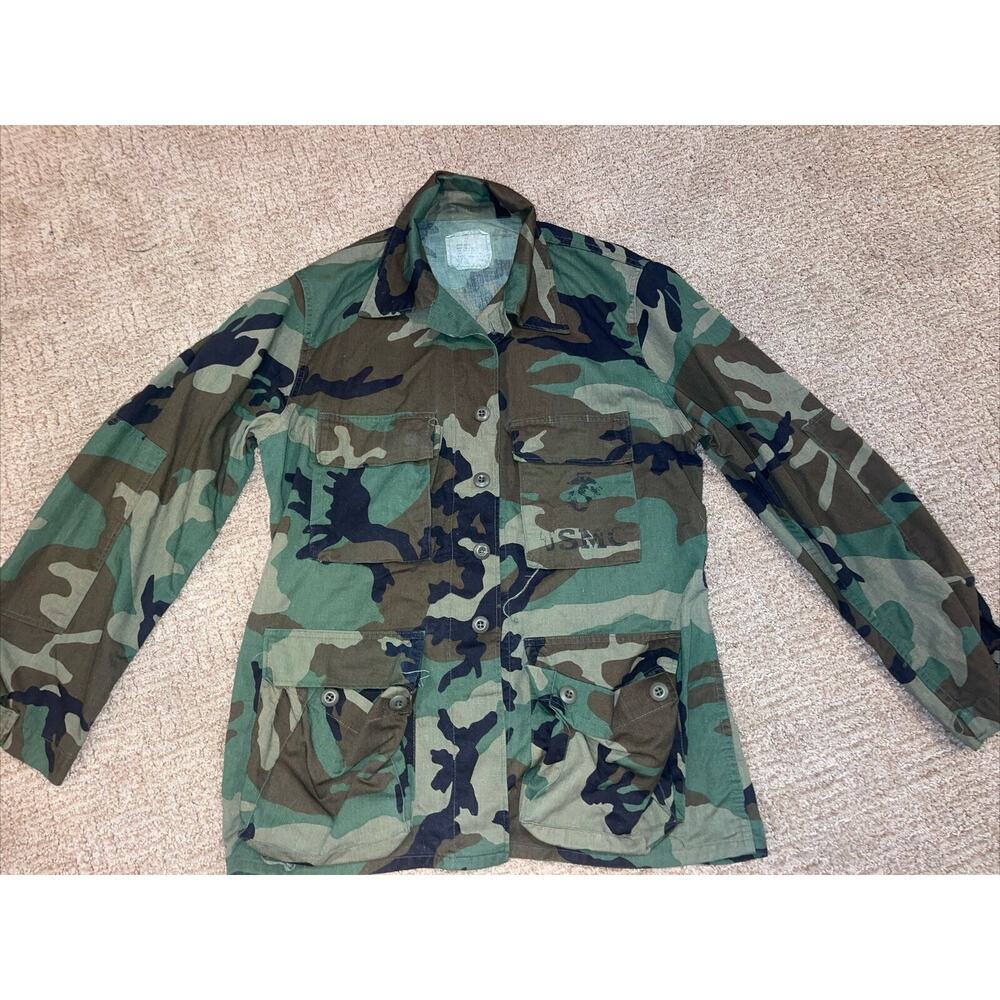 US Marines Military Camouflage Shirt - Size M - Military Surplus